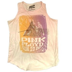 𝅺Lucky Brand - Pink Floyd Band - Woman’s Style Sleeveless Top
